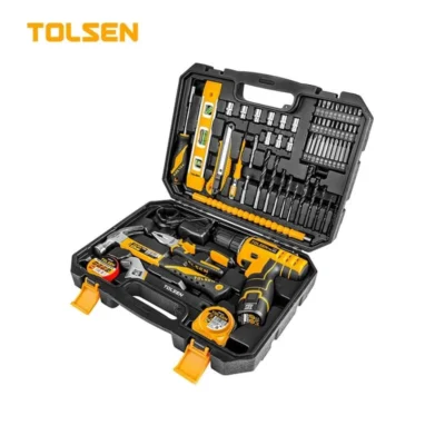TOLSEN 65PCS HOUSEHOLD TOOLS SET
